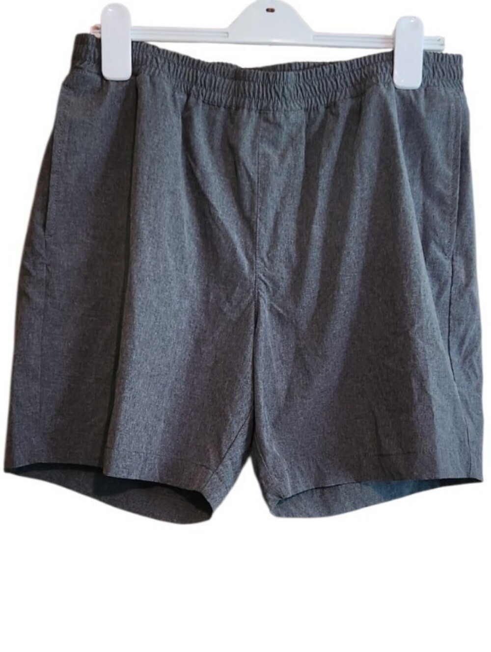 J. Crew Flex Men's Gray Elastic-Waist Shorts